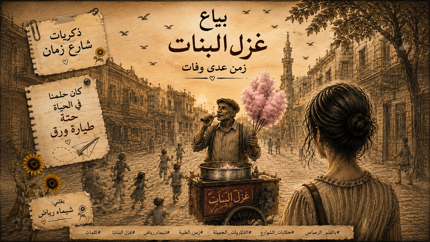 بياع غزل البنات… زمن عدى وفات - شيماء رياض
